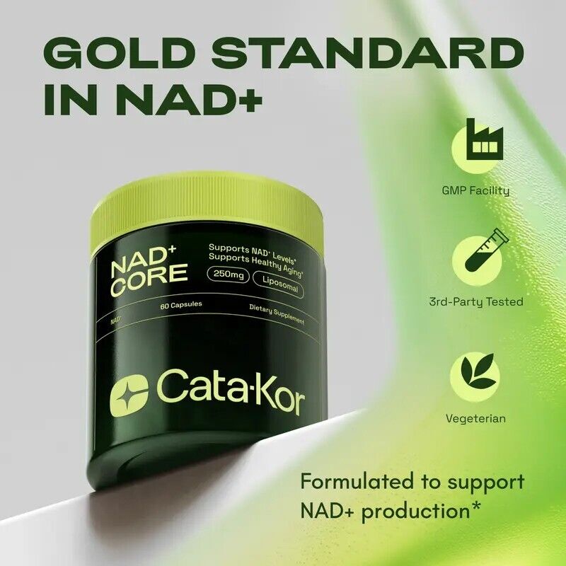 250 Mg - NAD+ Supplement for Skin Aging Support, Energy, and Focus - 60 Count -